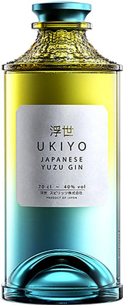 Ukiyo Japanese Yuzu Gin (700ml) - Gin - Black Market
