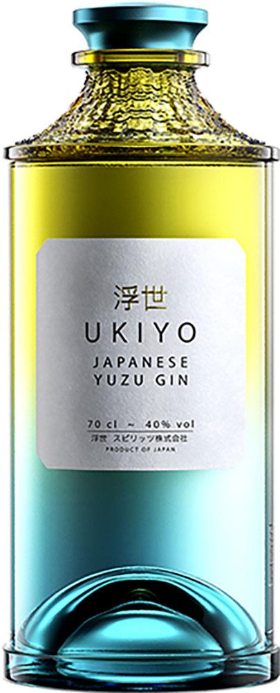 Ukiyo Japanese Yuzu Gin (700ml) - Gin - Black Market