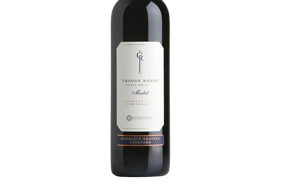 Craggy Range Single Vineyard Gimblett Gravels Vineyard Hawke's Bay Merlot 2020 - Merlot - Black Market