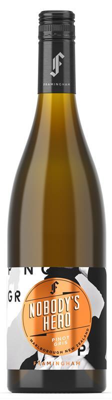Framingham's 'Nobody's Hero' Marlborough Pinot Gris 2022 - Pinot Gris - Black Market