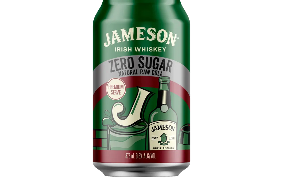 Jameson Zero Sugar Natural Raw Cola (375ml) (6x4pk) - Whisky - Black Market