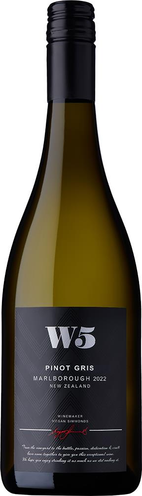 W5 Marlborough Pinot Gris 2022 (Second Release) - Pinot Gris - Black Market