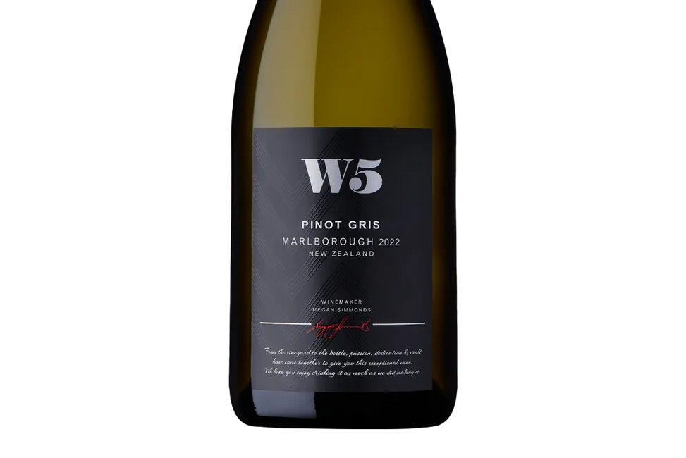 W5 Marlborough Pinot Gris 2022 (Second Release) - Pinot Gris - Black Market