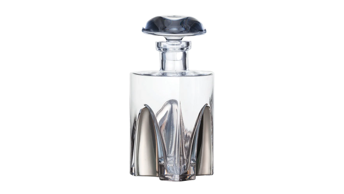 Eisch GENTLEMAN Platinum Whiskey Decanter - Glass - Black Market