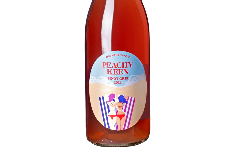Weekend Wines Peachy Keen Central Otago Blush Pinot Gris 2022 - Pinot Gris - Black Market