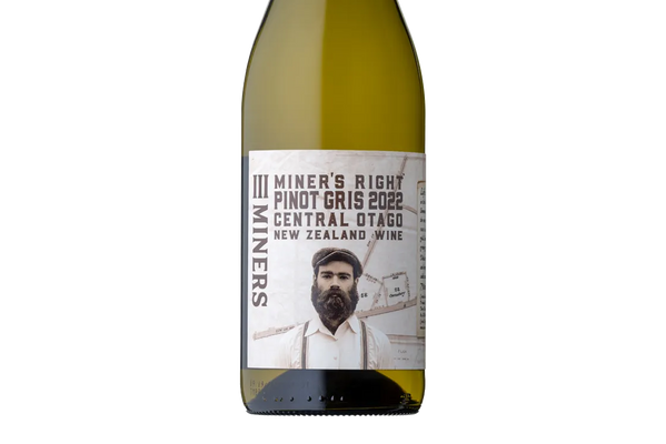 Three Miners Miner’s Right Central Otago Pinot Gris 2022 - Pinot Gris - Black Market