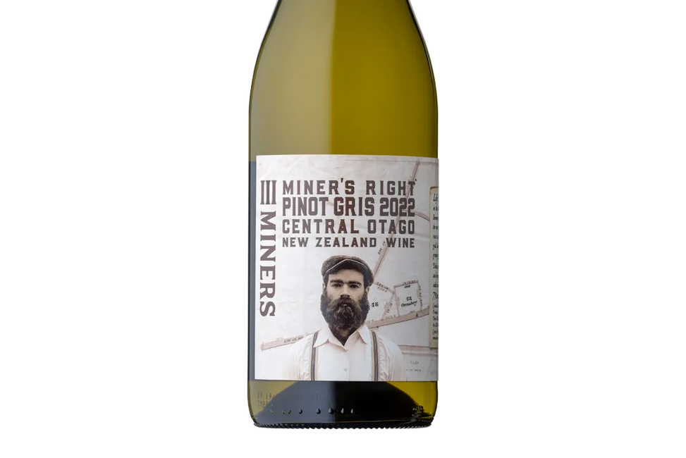 Three Miners Miner’s Right Central Otago Pinot Gris 2022 - Pinot Gris - Black Market