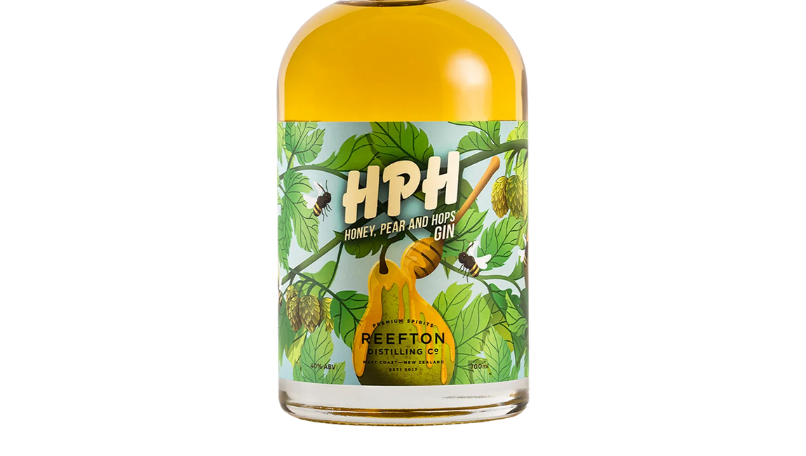 Reefton Distillery Co. Flavour Gallery Gin Series Honey, Pear & Hops (700ml) - Gin - Black Market