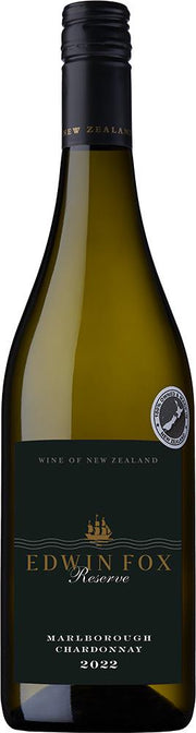Edwin Fox Reserve Marlborough Chardonnay 2022 - Chardonnay - Black Market