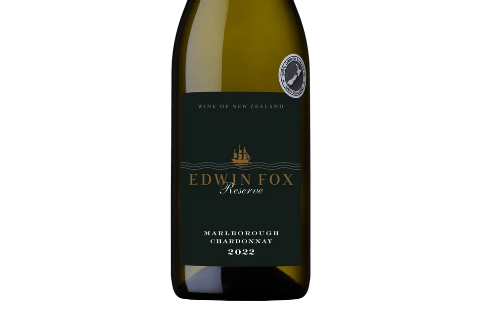 Edwin Fox Reserve Marlborough Chardonnay 2022 - Chardonnay - Black Market