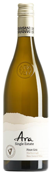 Ara Single Estate Marlborough Pinot Gris 2022 - Pinot Gris - Black Market