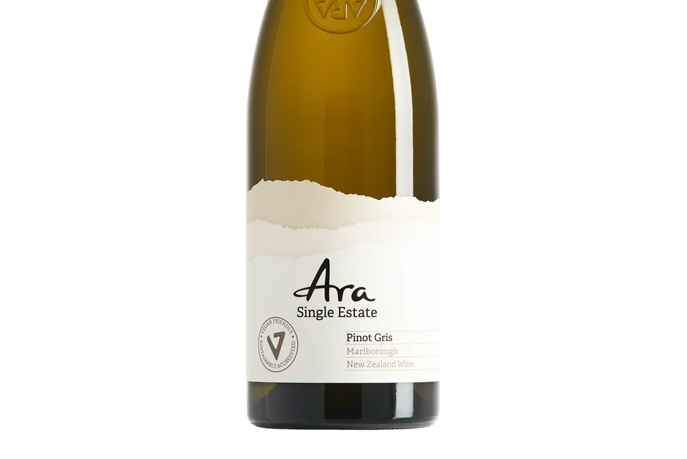 Ara Single Estate Marlborough Pinot Gris 2022 - Pinot Gris - Black Market