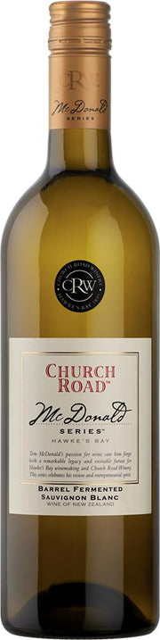 Church Road McDonald Series Barrel-Fermented Hawke's Bay Sauvignon Blanc 2019 - Sauvignon Blanc - Black Market