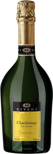 Rivani Chardonnay Spumante Extra Dry NV (Italy) - Brut - Black Market