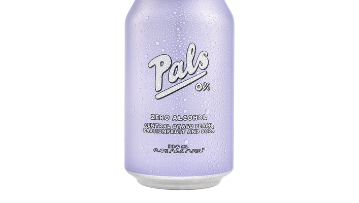 Pals 0% Central Otago Peach, Passionfruit & Soda (330ml) - Pre-Mixed - Black Market