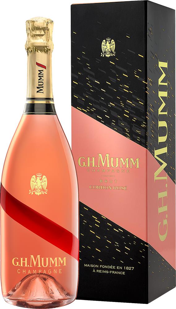G.H. Mumm Grand Cordon Rosé Champagne NV (France) (Giftbox) - Rosé - Black Market