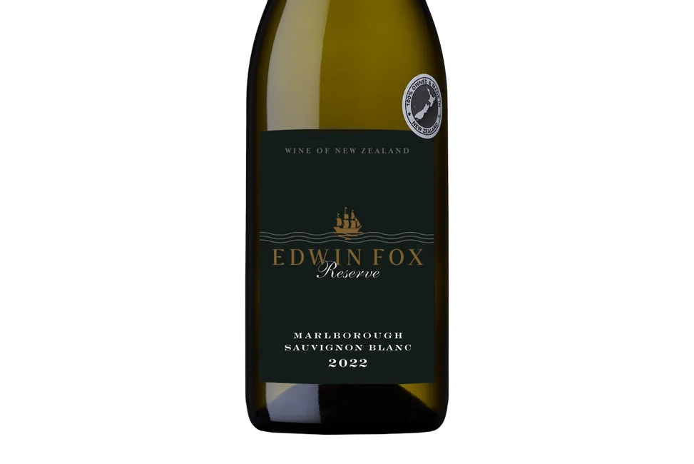 Edwin Fox Reserve Marlborough Sauvignon Blanc 2022 (Late Release) - Sauvignon Blanc - Black Market