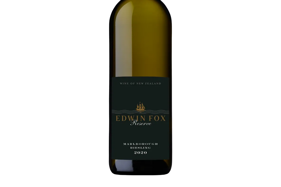 Edwin Fox Reserve Marlborough Riesling 2020 - Riesling - Black Market