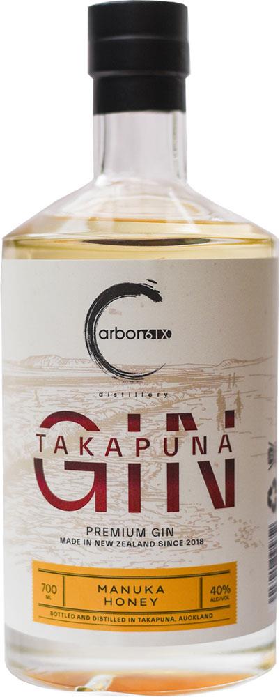 CarbonSix Takapuna Manuka Honey Gin (700ml) - Gin - Black Market