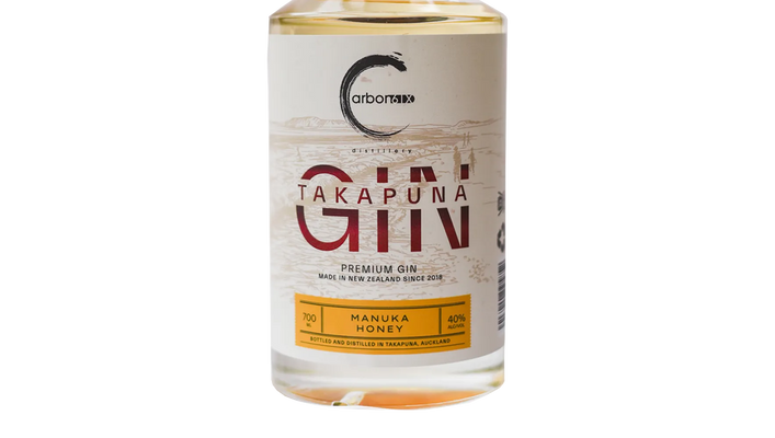 CarbonSix Takapuna Manuka Honey Gin (700ml) - Gin - Black Market