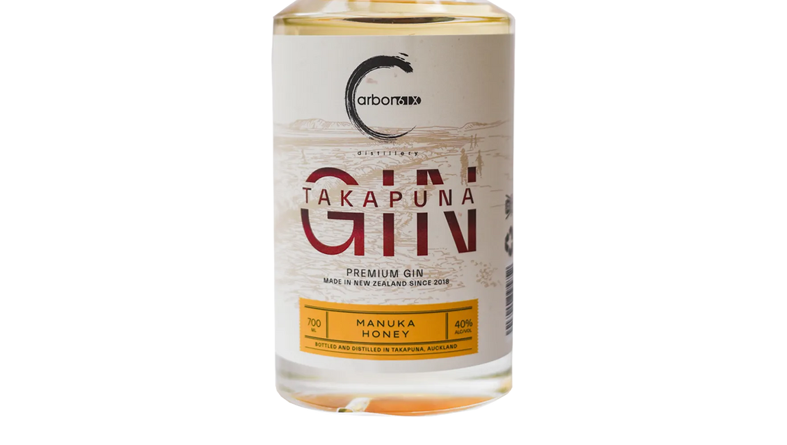 CarbonSix Takapuna Manuka Honey Gin (700ml) - Gin - Black Market