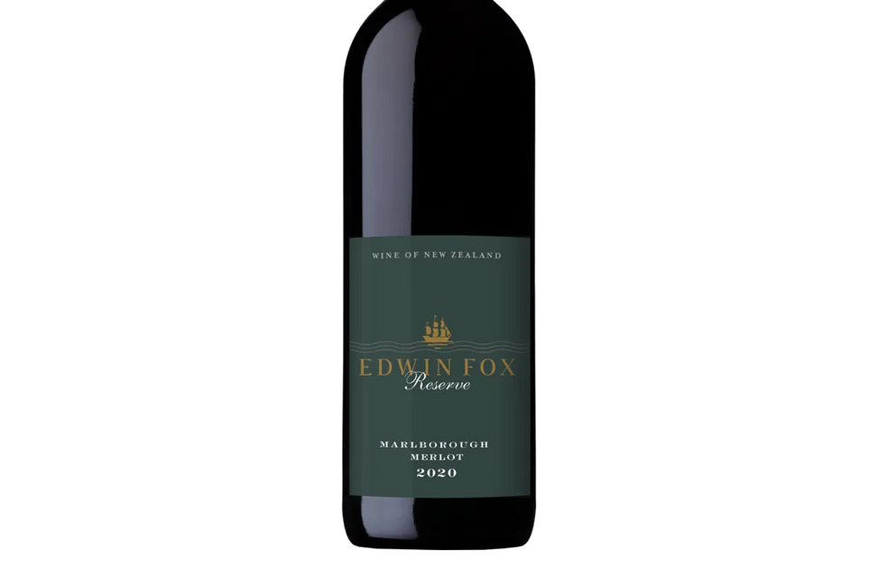 Edwin Fox Reserve Marlborough Merlot 2020 - Merlot - Black Market