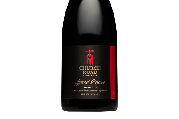 Church Road Grand Reserve Hawke's Bay Syrah 2021 - Syrah - Black Market