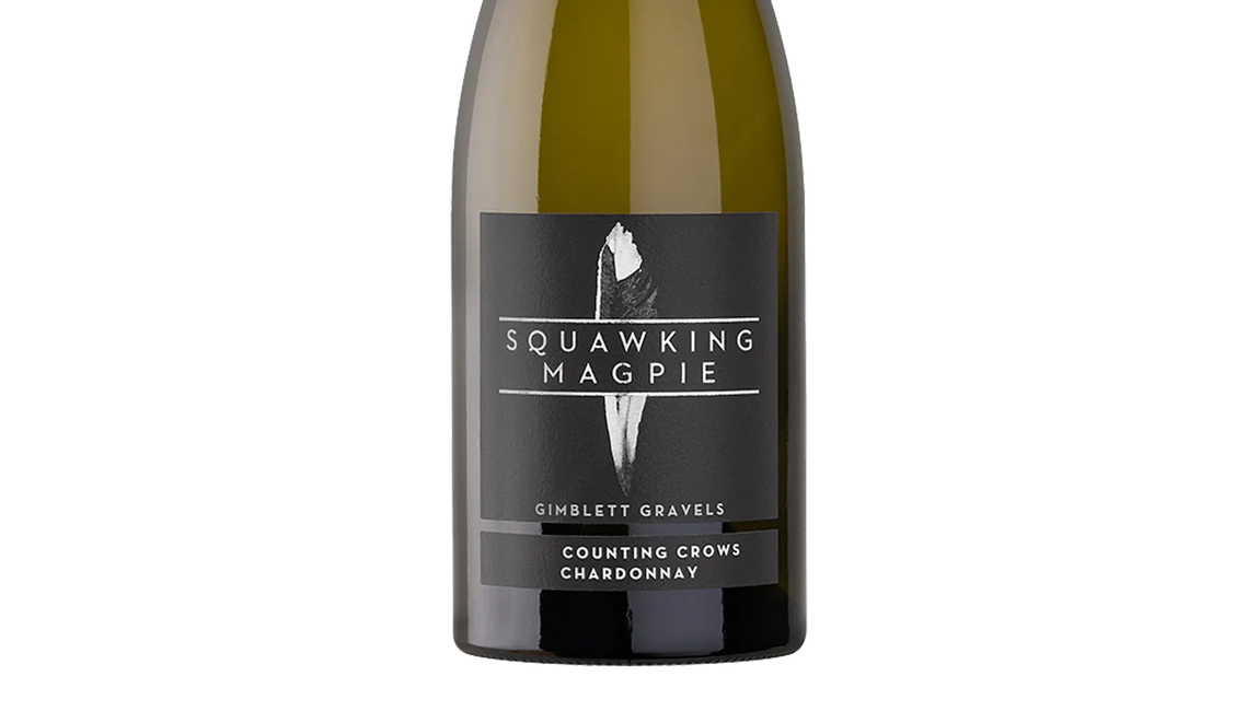 Squawking Magpie Counting Crows Gimblett Gravels Hawke's Bay Chardonnay 2021 - Chardonnay - Black Market