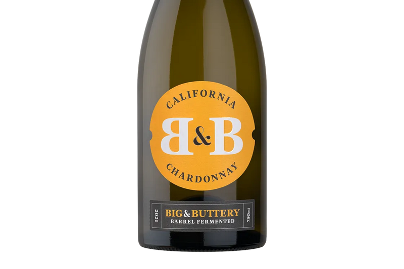 Big & Buttery Barrel Fermented California Chardonnay 2021 (California) - Chardonnay - Black Market