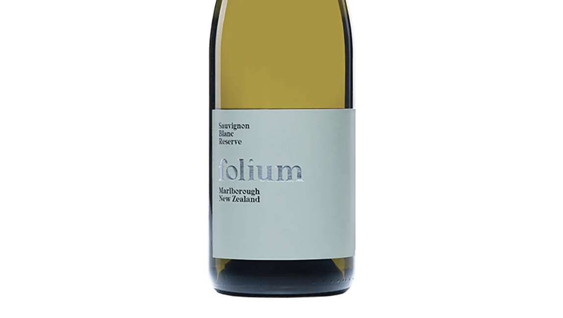 Folium Vineyard Reserve Marlborough Sauvignon Blanc 2017 - Sauvignon Blanc - Black Market
