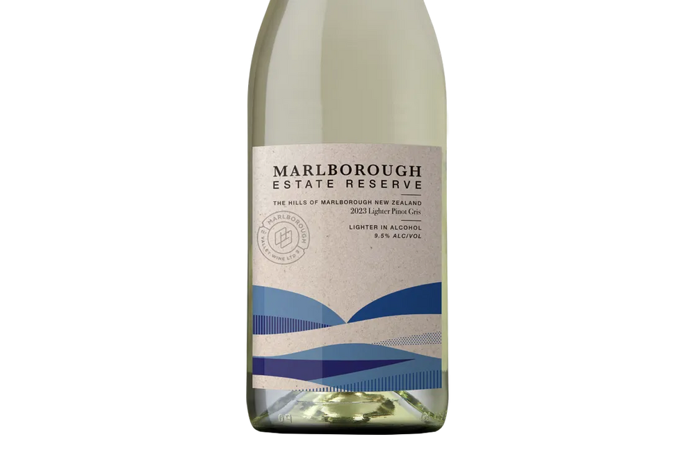 Marlborough Estate Reserve Lighter Pinot Gris 2023 - Pinot Gris - Black Market