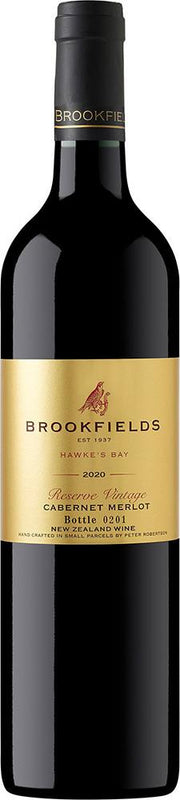 Brookfields Gold Label Reserve Hawke's Bay Cabernet Merlot 2020 - Cabernet Sauvignon - Black Market