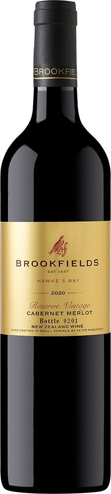 Brookfields Gold Label Reserve Hawke's Bay Cabernet Merlot 2020 - Cabernet Sauvignon - Black Market