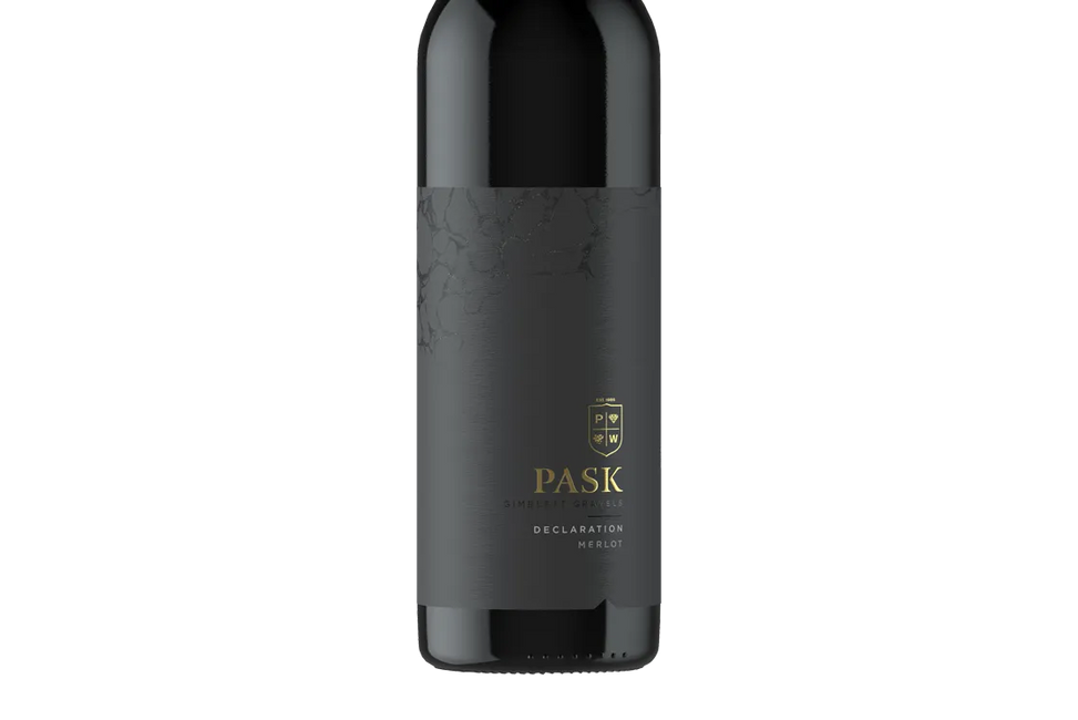 Pask Declaration Gimblett Gravels Hawke's Bay Merlot 2019 - Merlot - Black Market