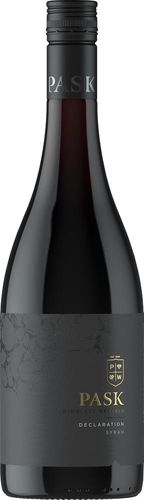 Pask Declaration Gimblett Gravels Hawke's Bay Syrah 2021 - Syrah - Black Market