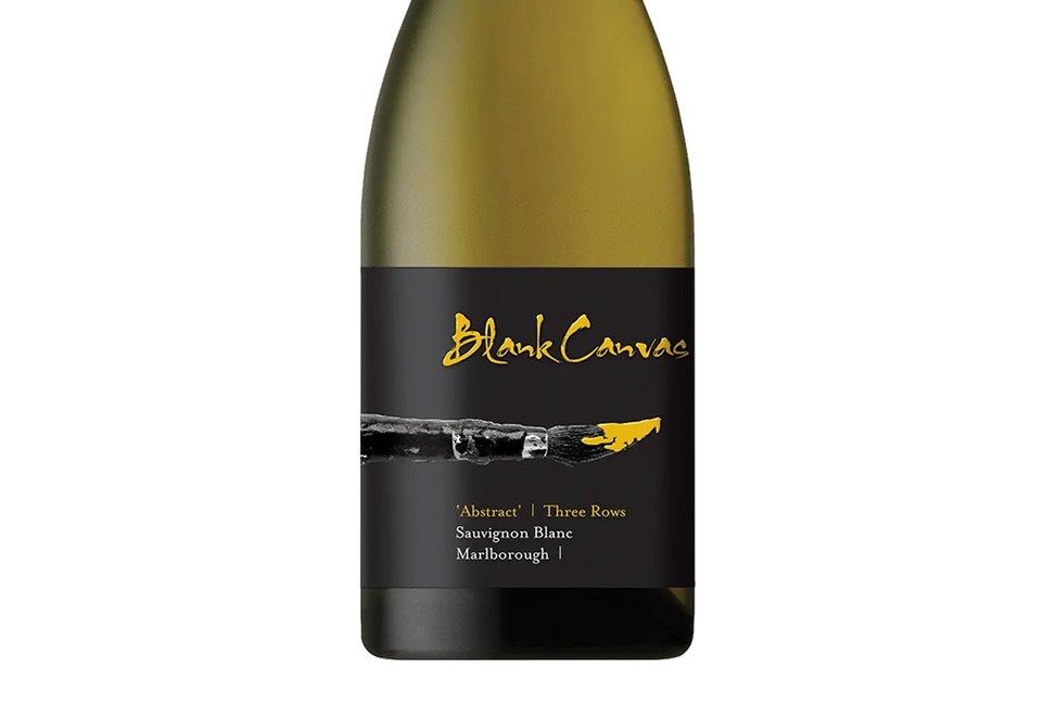 Blank Canvas Abstract Three Rows Marlborough Sauvignon Blanc 2019 - Sauvignon Blanc - Black Market