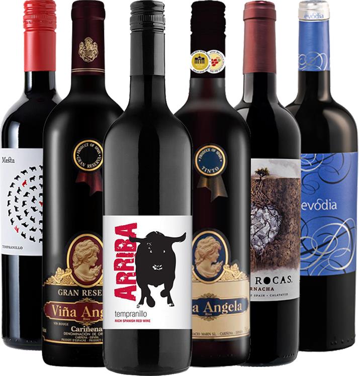 Old Vine Spanish Red Collection (Spain) - Mixed Case - Black Market