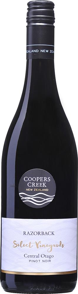 Coopers Creek Select Vineyards Razorback Central Otago Pinot Noir 2021 ...
