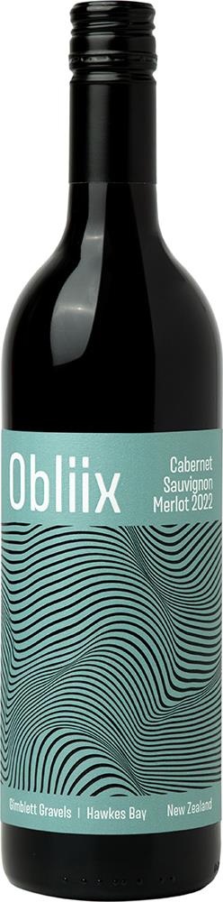 Obliix Gimblett Gravels Hawke's Bay Cabernet Sauvignon Merlot 2022 - Cabernet Sauvignon - Black Market