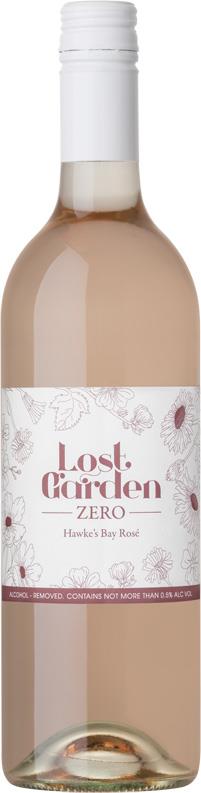 Lost Garden Zero Alcohol Hawke's Bay Rosé 2023 - Rosé - Black Market
