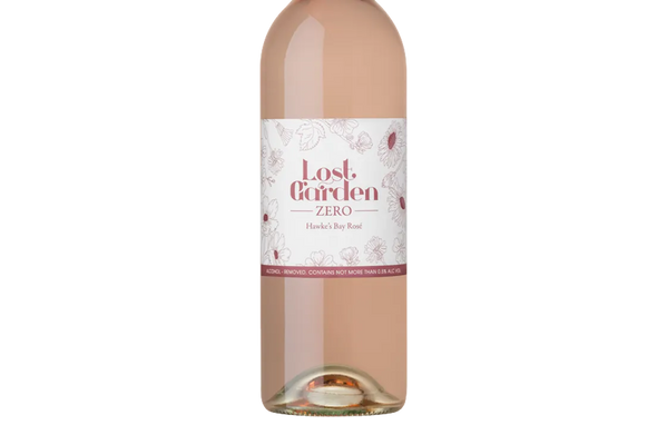 Lost Garden Zero Alcohol Hawke's Bay Rosé 2023 - Rosé - Black Market