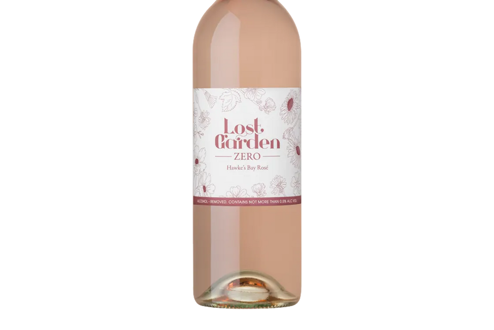 Lost Garden Zero Alcohol Hawke's Bay Rosé 2023 - Rosé - Black Market