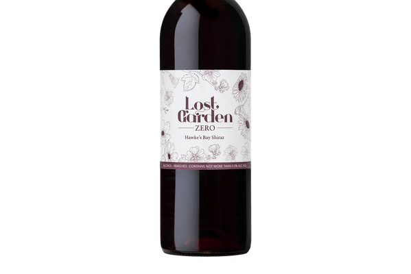 Lost Garden Zero Alcohol Hawke's Bay Shiraz 2022 - Shiraz - Black Market
