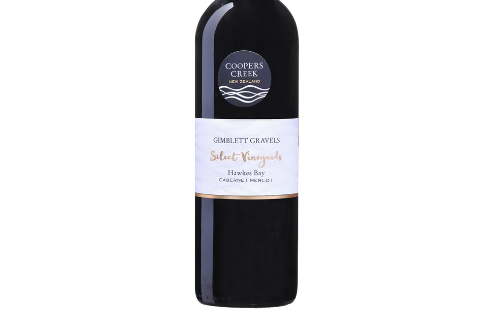 Coopers Creek Select Vineyards Gimblett Gravels Cabernet Sauvignon Merlot 2016 - Cabernet Sauvignon - Black Market