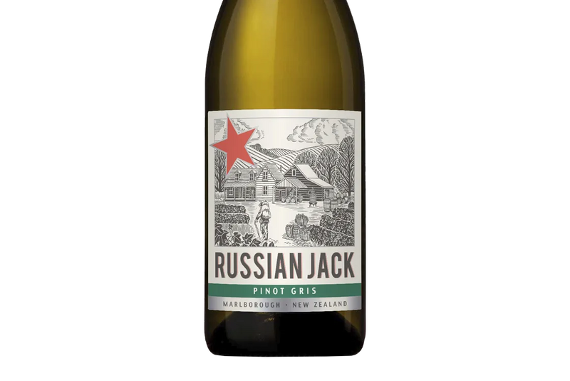Russian Jack Marlborough Pinot Gris 2023 - Pinot Gris - Black Market