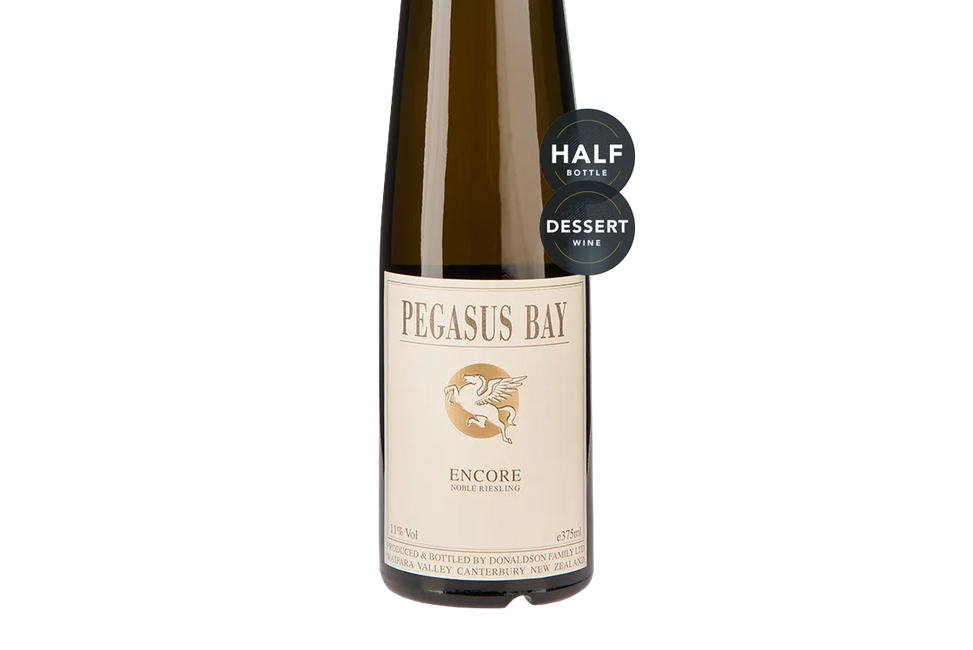 Pegasus Bay Reserve Encore Waipara Valley Noble Riesling 2025 (375ml) - Riesling - Black Market