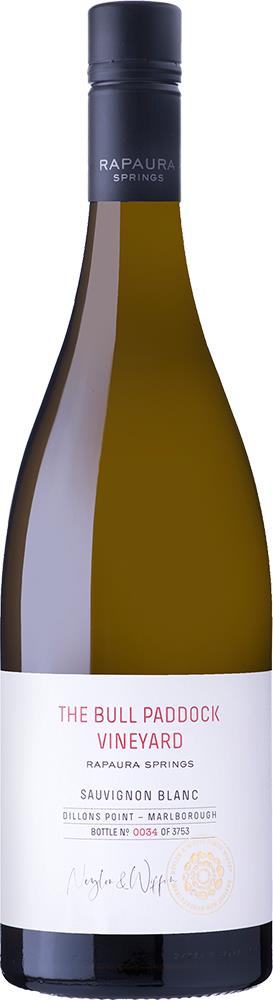 Rapaura Springs Single Vineyard Bull Paddock Marlborough Sauvignon Blanc 2023 - Sauvignon Blanc - Black Market