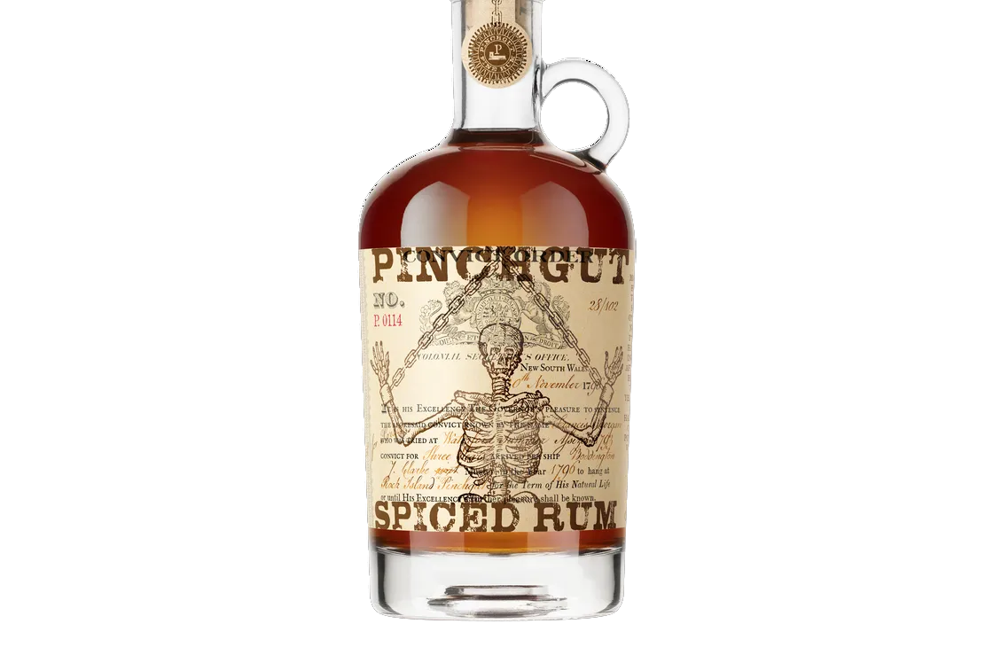 Pinch Gut Spiced Rum (700ml) - Rum - Black Market