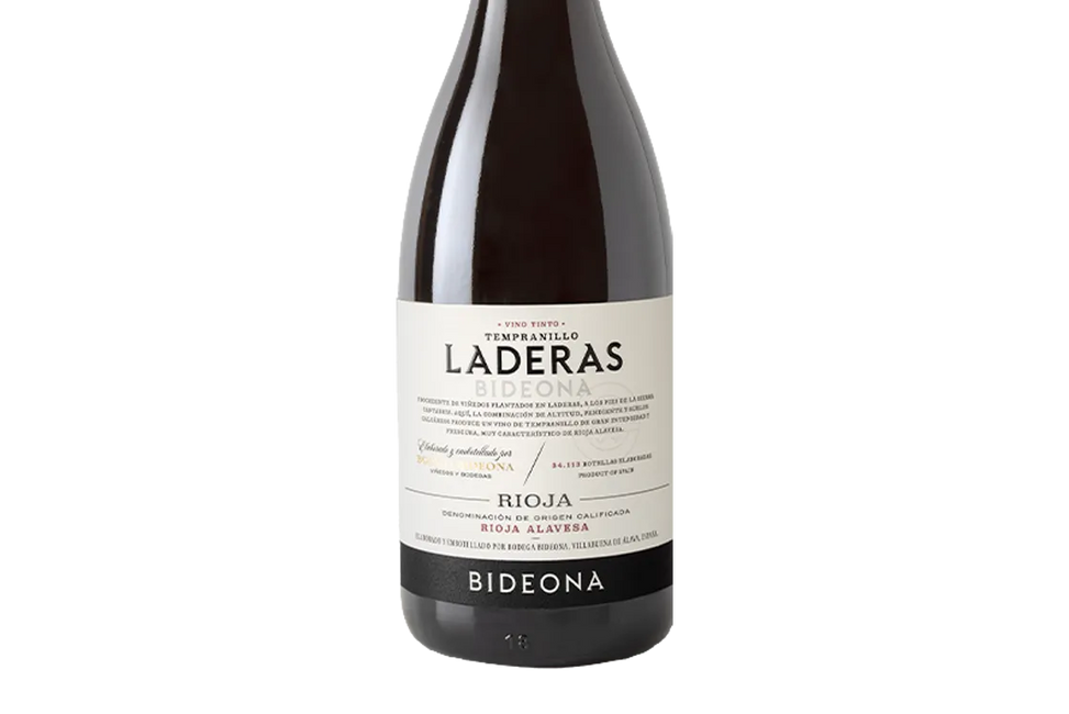 Bideona Tempranillo de Laderas Rioja 2020 (Spain) - Tempranillo - Black Market