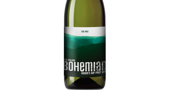 Bohemian The Poet Hawke's Bay Pinot Gris 2023 - Pinot Gris - Black Market